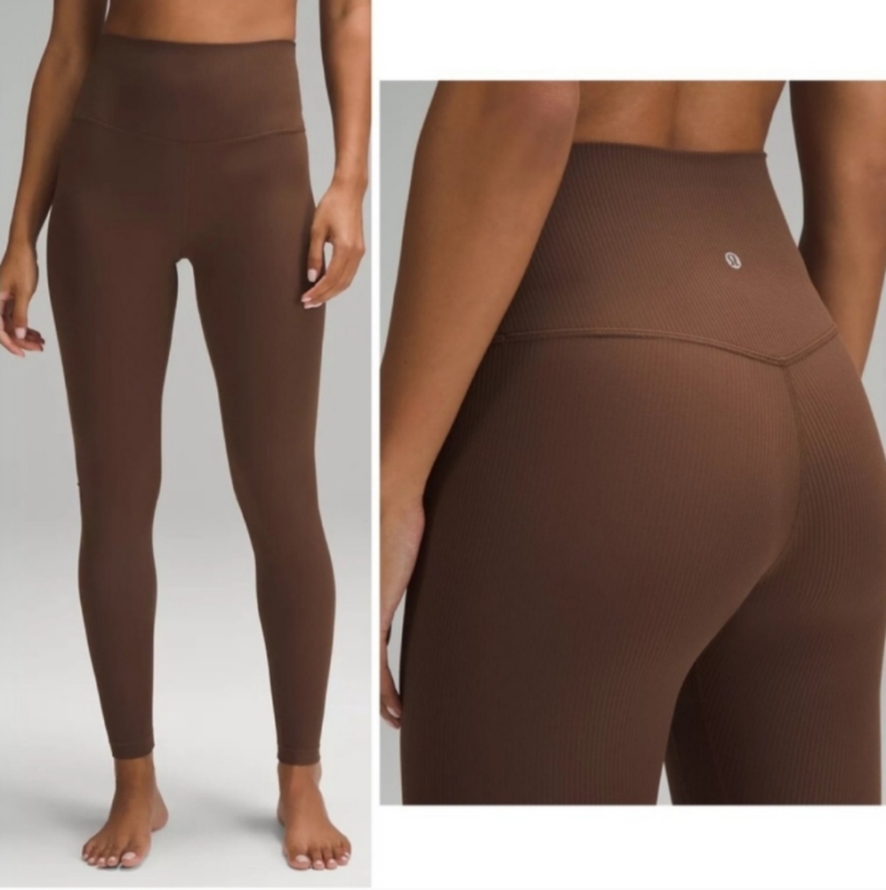 Lululemon Align 28" Size 4 Java Brown - image 4